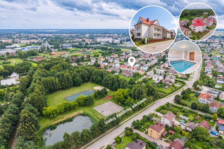 PARDUODAMAS ERDVUS NAMAS SU 15.14 A ŽEMĖS SKLYPU ŠILUTĖJE, DZŪKŲ G. 14
